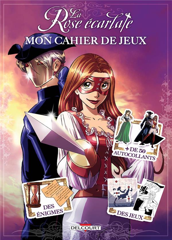 La rose ecarlate - mon cahier de jeux