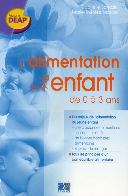 L ALIMENTATION DE L ENFANT DE 0 A 3 ANS