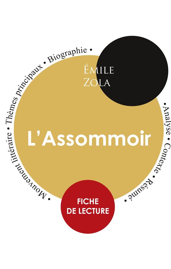 FICHE DE LECTURE L'ASSOMMOIR (ETUDE INTEGRALE)