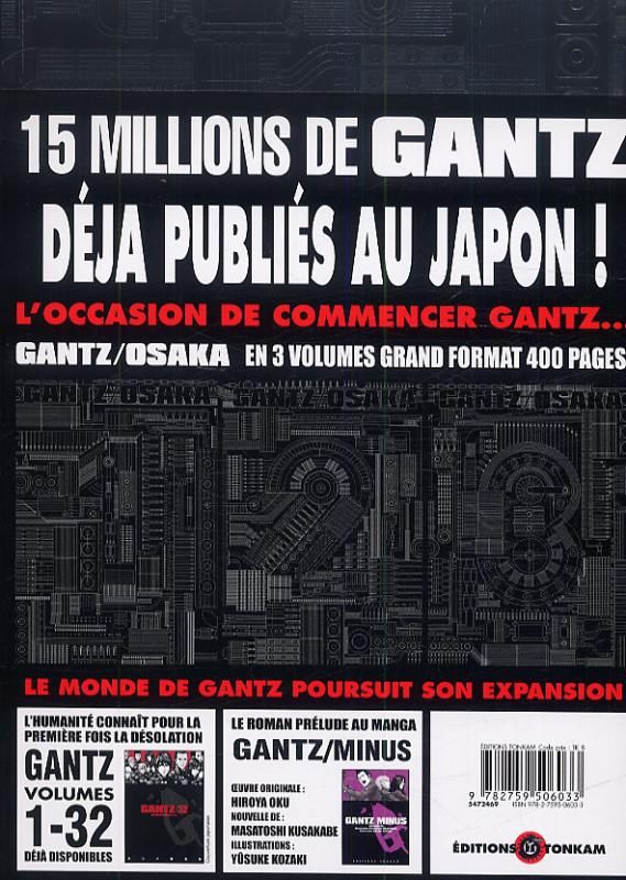 Gantz - Osaka - Tome 1
