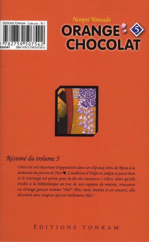 Orange Chocolat - Tome 5