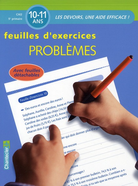 PROBLEMES CM2 10-11 ANS - FEUILLES D'EXERCICES