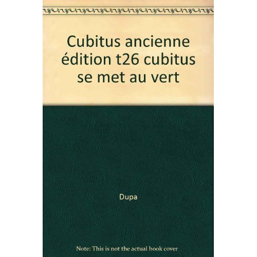 Cubitus (1re série) -1- Cubitus du meilleur tonneau