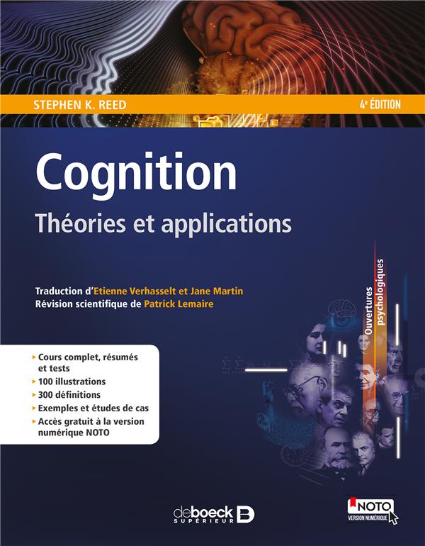 COGNITION - THEORIES ET APPLICATIONS