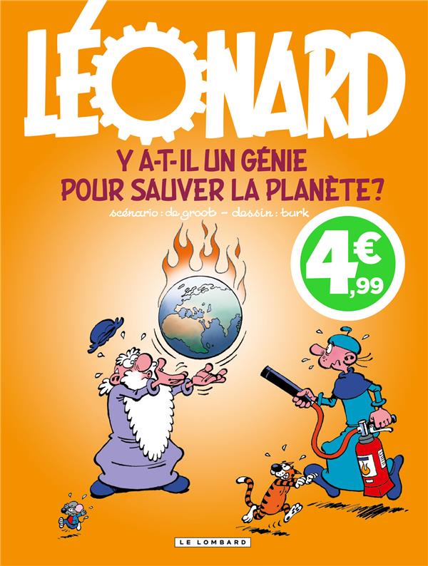 Leonard - tome 38 - y a-t-il un genie pour sauver la planete ? / edition speciale, enseignes et libr