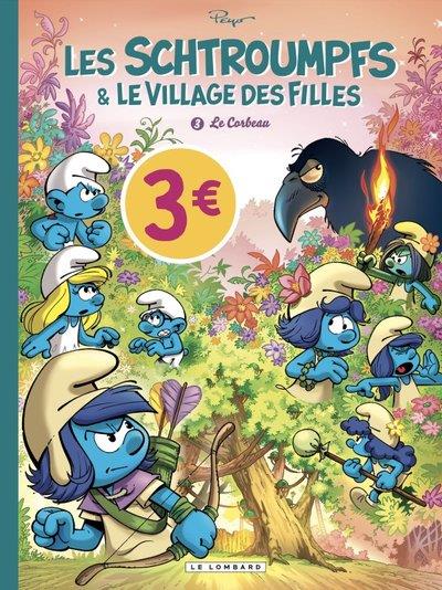 Les schtroumpfs et le village des filles - tome 3 - le corbeau / edition speciale (op ete 2022)