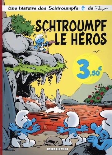 Les schtroumpfs lombard - tome 33 - schtroumpf le heros / edition speciale (op ete 2023)