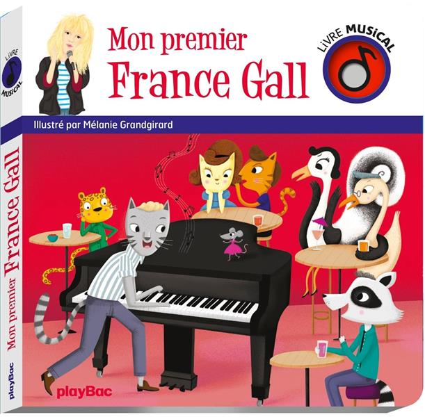 Livre musical - mon premier france gall - audio