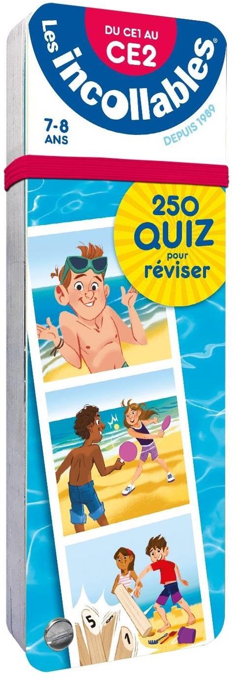 Les incollables - 250 quiz pour reviser - du ce1 au ce2