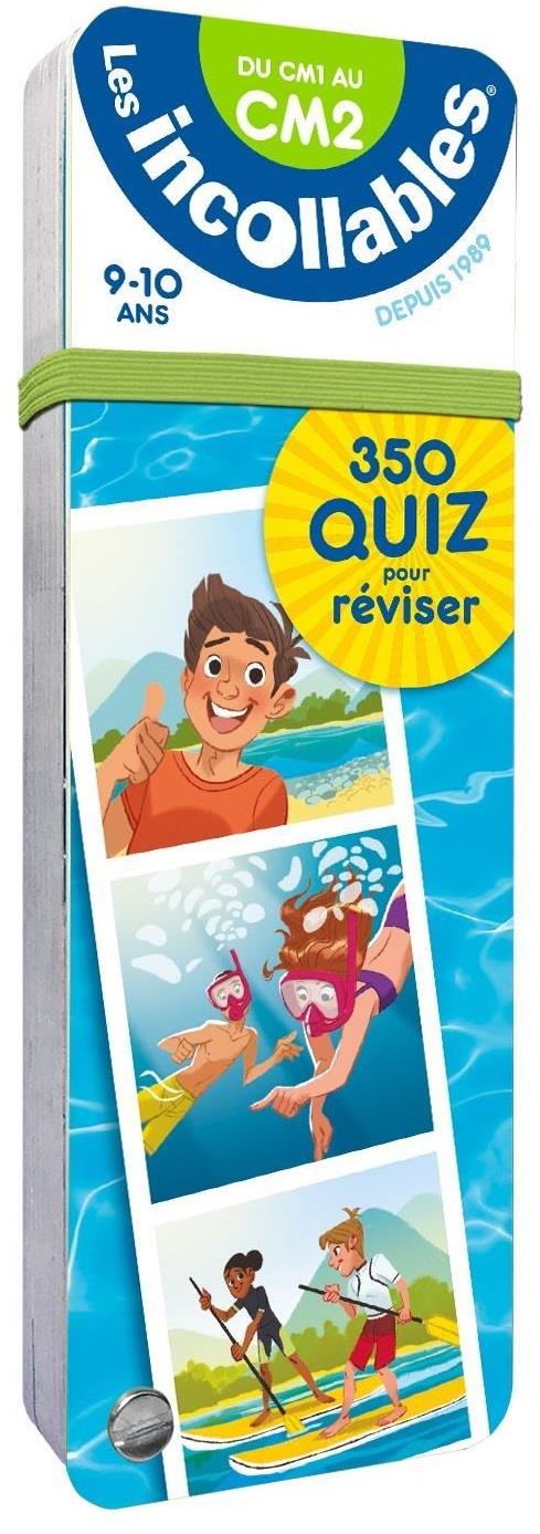 Les incollables - 350 quiz pour reviser - du cm1 au cm2