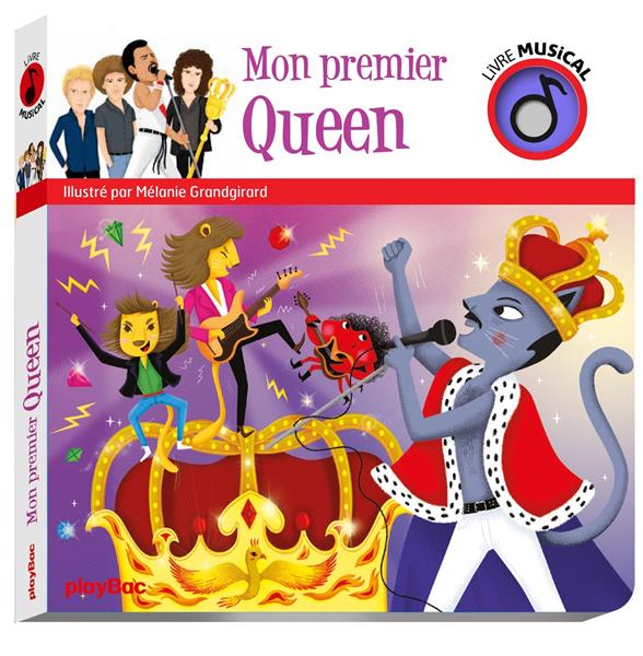 Livre musical - mon premier queen - audio