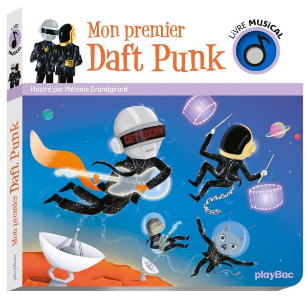 Livre musical - mon premier daft punk - audio