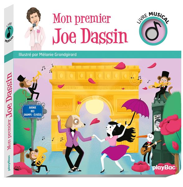 Livre musical - mon premier joe dassin - audio