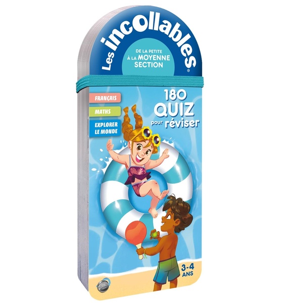 Les incollables - 180 quiz pour reviser - de la ps a la ms - 3/4 ans