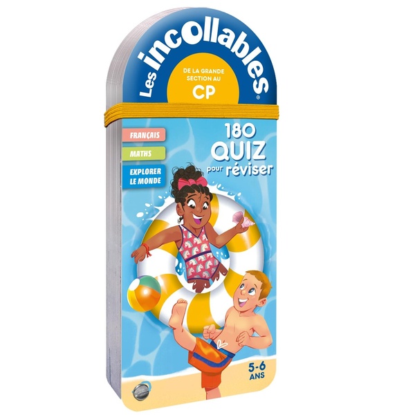 Les incollables - 180 quiz pour reviser - de la gs au cp - 5/6 ans