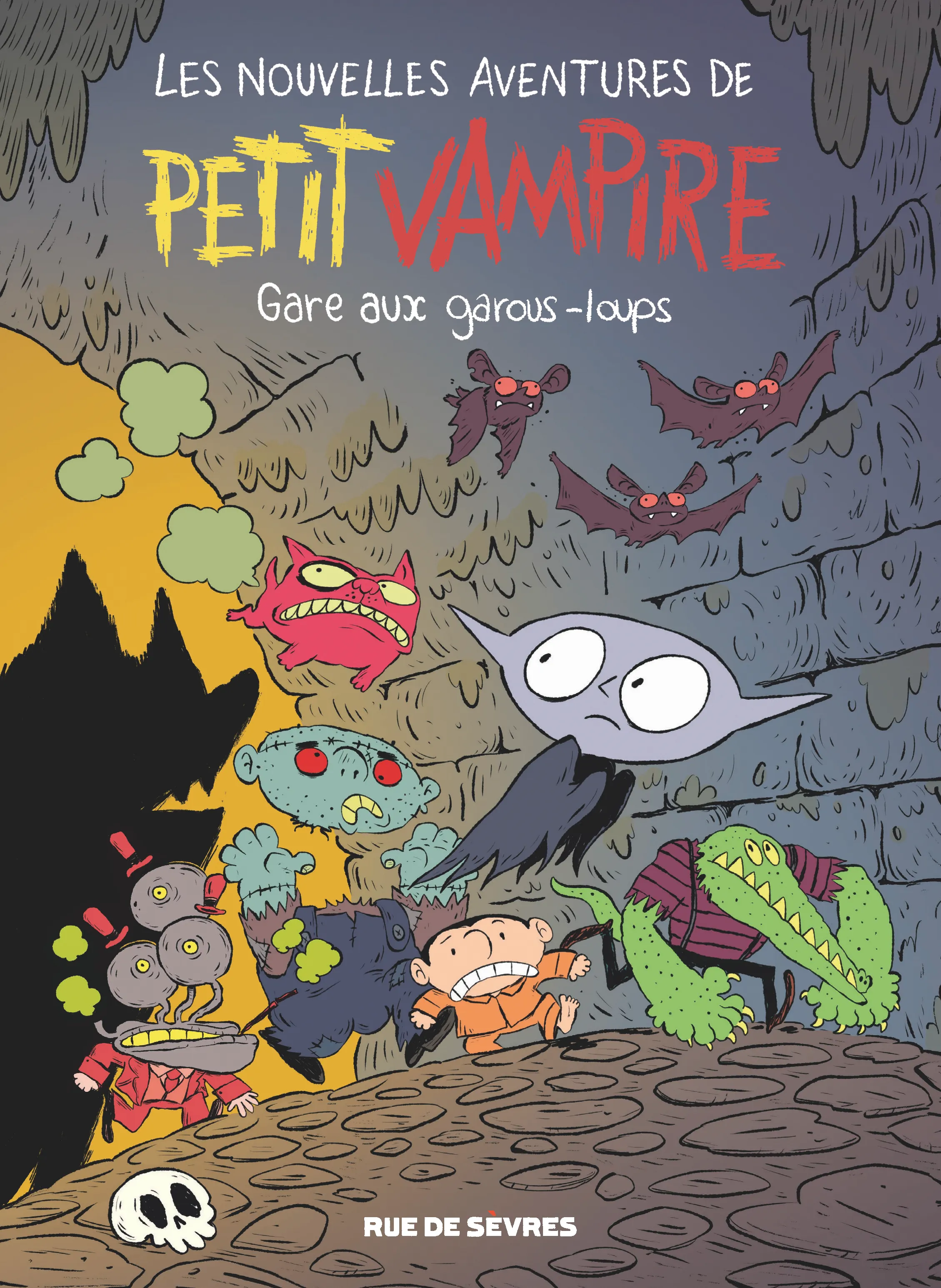 Petit vampire (bd) - les nouvelles aventures de petit vampire t4 - gare aux garous-loups