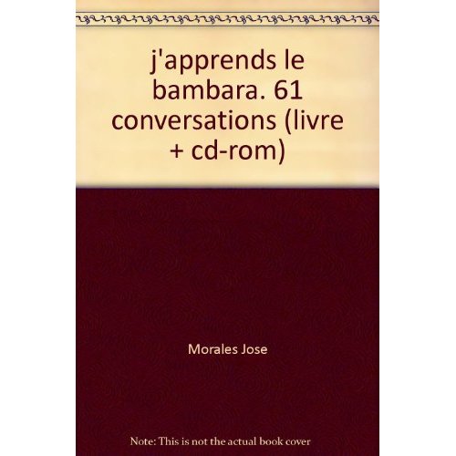 J'APPRENDS LE BAMBARA (LIVRE + CD AUDIO)