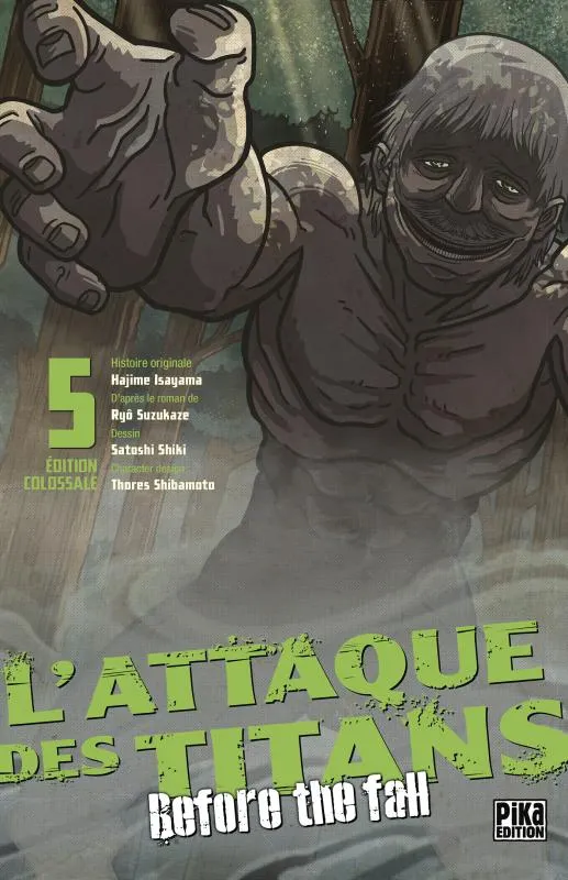 Attaque Des Titans - Before the Fall - Edition colossale - Tome 5