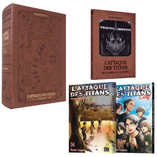 L'attaque Des Titans- Edition anniversaire - Tome 34
