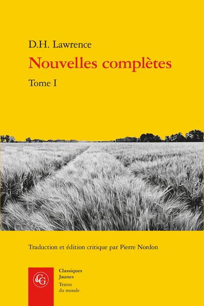 NOUVELLES COMPLETES - TOME I