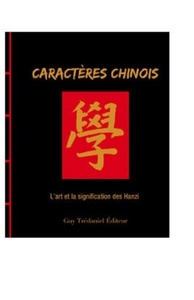 CARACTERES CHINOIS - L'ART ET LE SENS DU HANZI