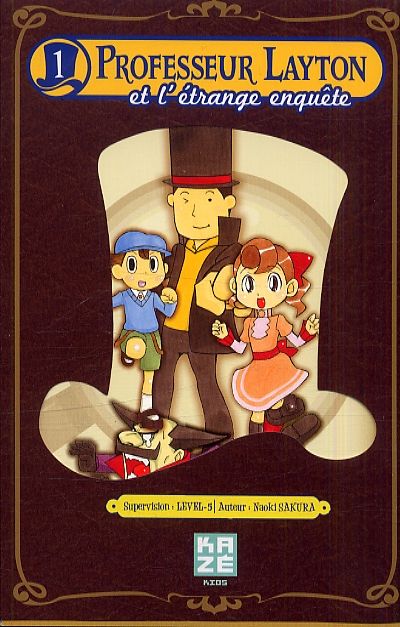 Professeur Layton et l'étrange enquête - Tome 1