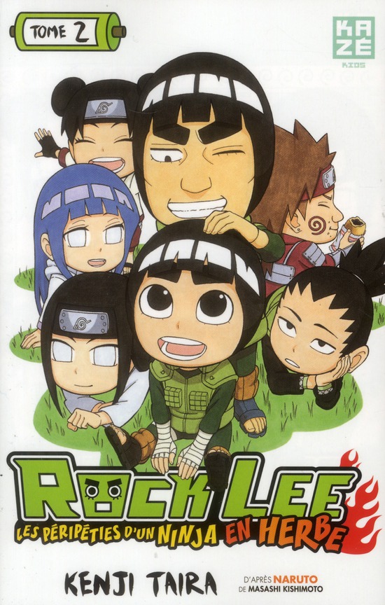 Rock Lee - Les péripeties d'un ninja en herbe - Tome 2