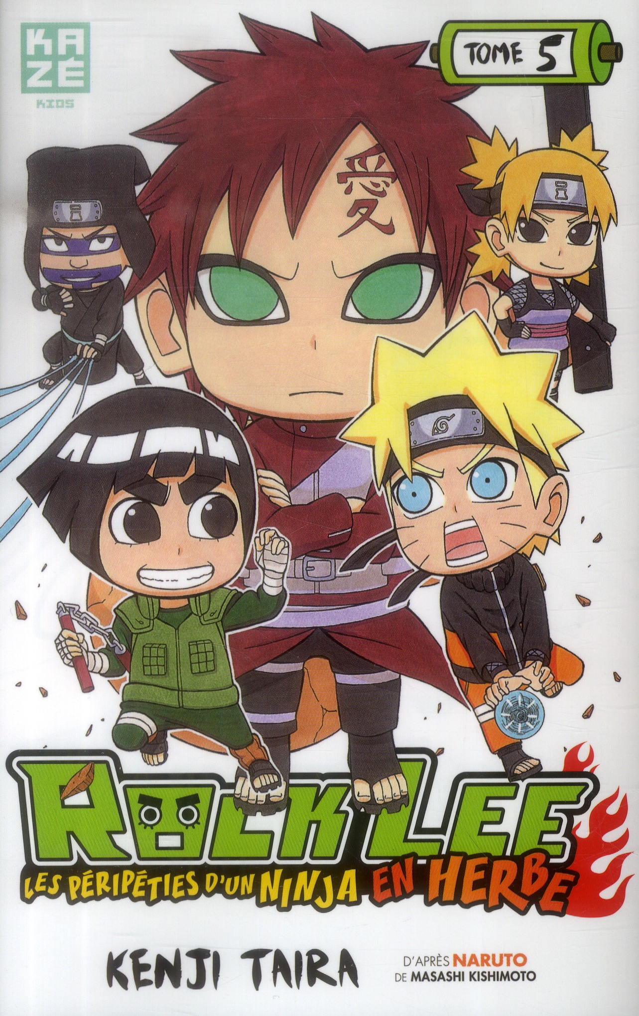Rock Lee - Les péripeties d'un ninja en herbe - Tome 5