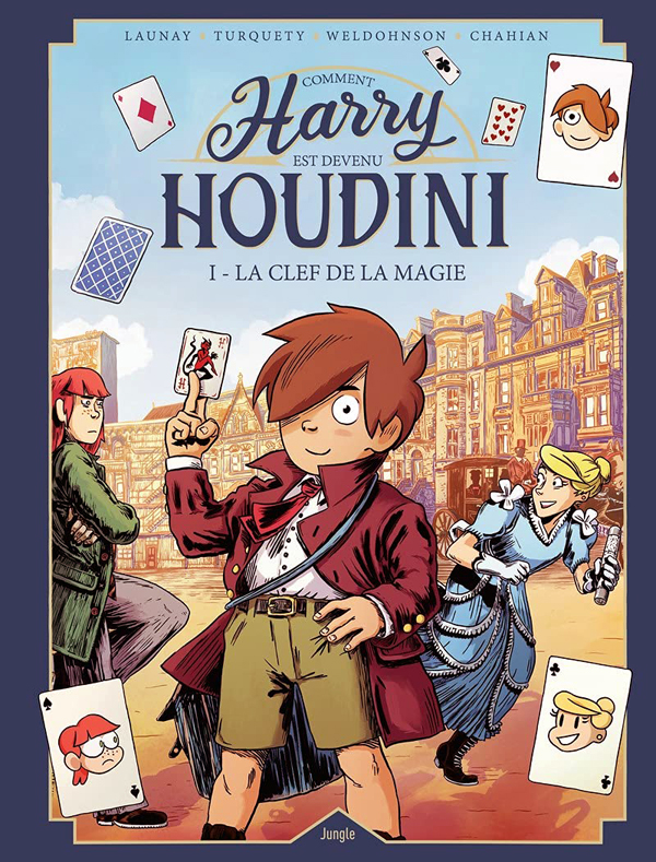 HARRY HOUDINI - TOME 1 LA CLEF DE LA MAGIE