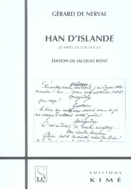 HAN D'ISLANDE - EDITION ETABLIE PAR JACQUES BONY