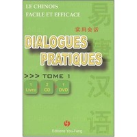 DIALOGUES PRATIQUES VOL. 1 LE CHINOIS FACILE ET EFFICACE (1 LIVRE + 2 CD + 1 DVD)
