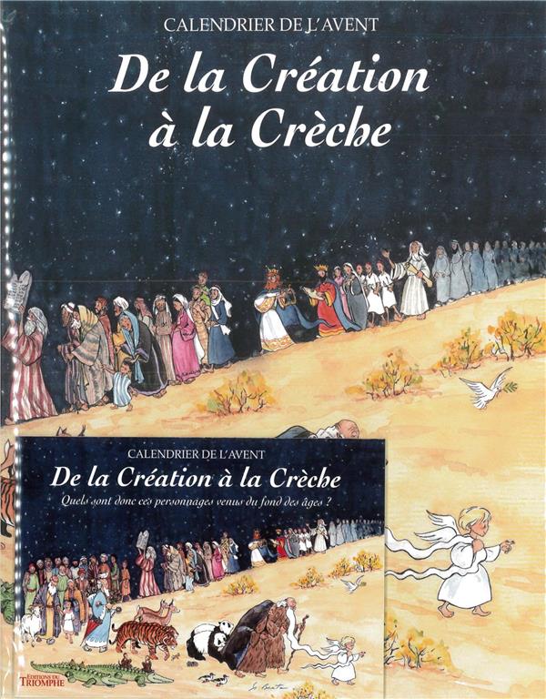 CALENDRIER DE L'AVENT - DE LA CREATION A LA CRECHE
