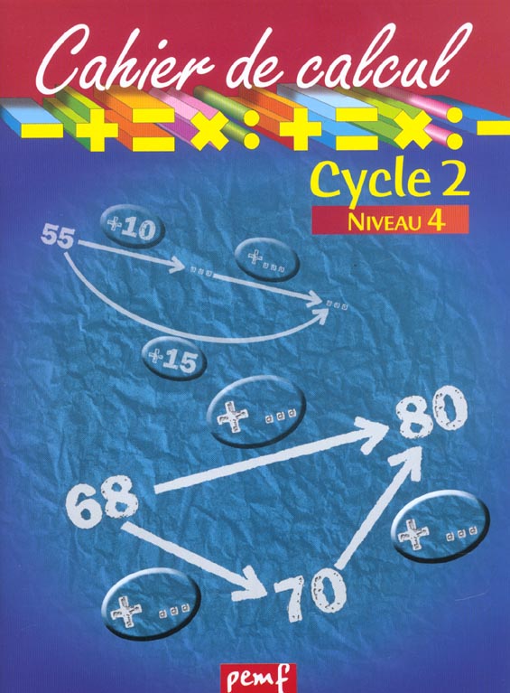 CAHIER DE CALCUL CYCLE 2 NIVEAU 4