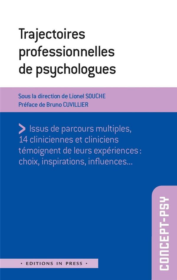 TRAJECTOIRES PROFESSIONNELLES DE PSYCHOLOGUES CLINICIENS