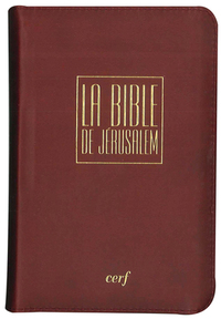BIBLE DE JERUSALEM "EDITION POCHE"