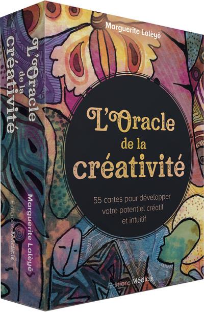 L'ORACLE DE LA CREATIVITE - 55 CARTES POUR DEVELOPPER VOTRE POTENTIEL CREATIF ET INTUITIF