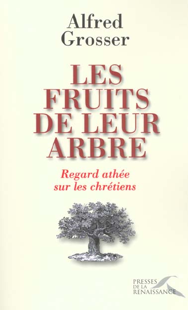 LES FRUITS DE LEUR ARBRE REGARD ATHEE SUR LES CHRETIENS