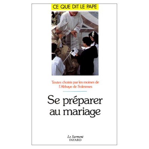 SE PREPARER AU MARIAGE