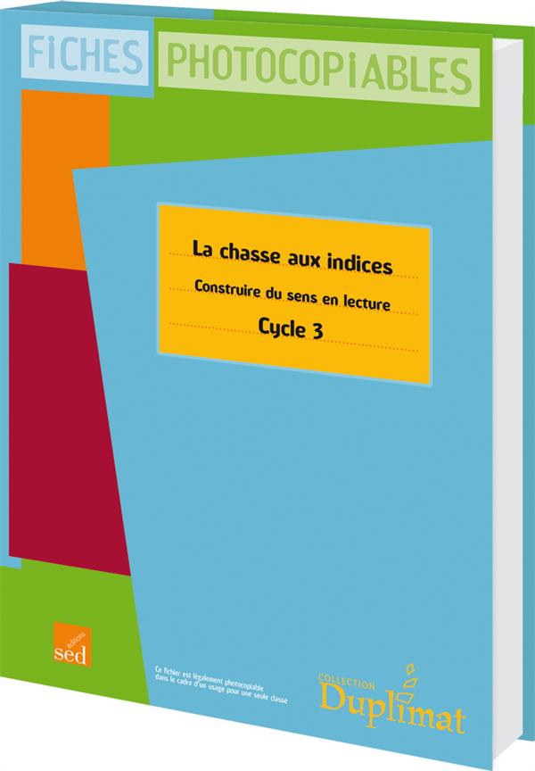 La chasse aux indices cm