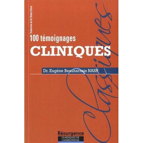 100 TEMOIGNAGES CLINIQUES