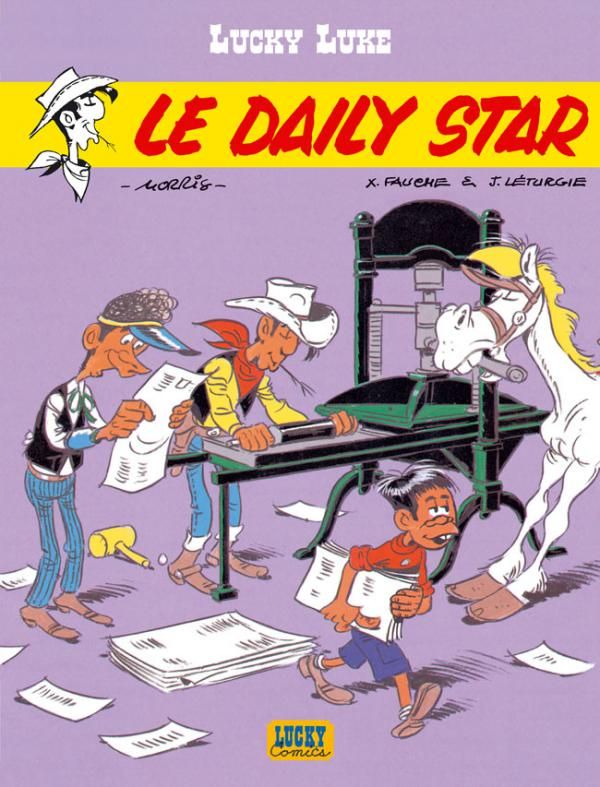 Lucky luke - tome 23 - le daily star