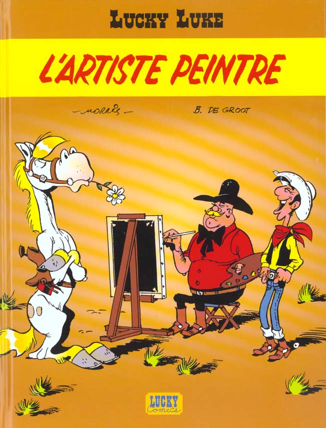 Lucky luke - tome 40 - l'artiste peintre