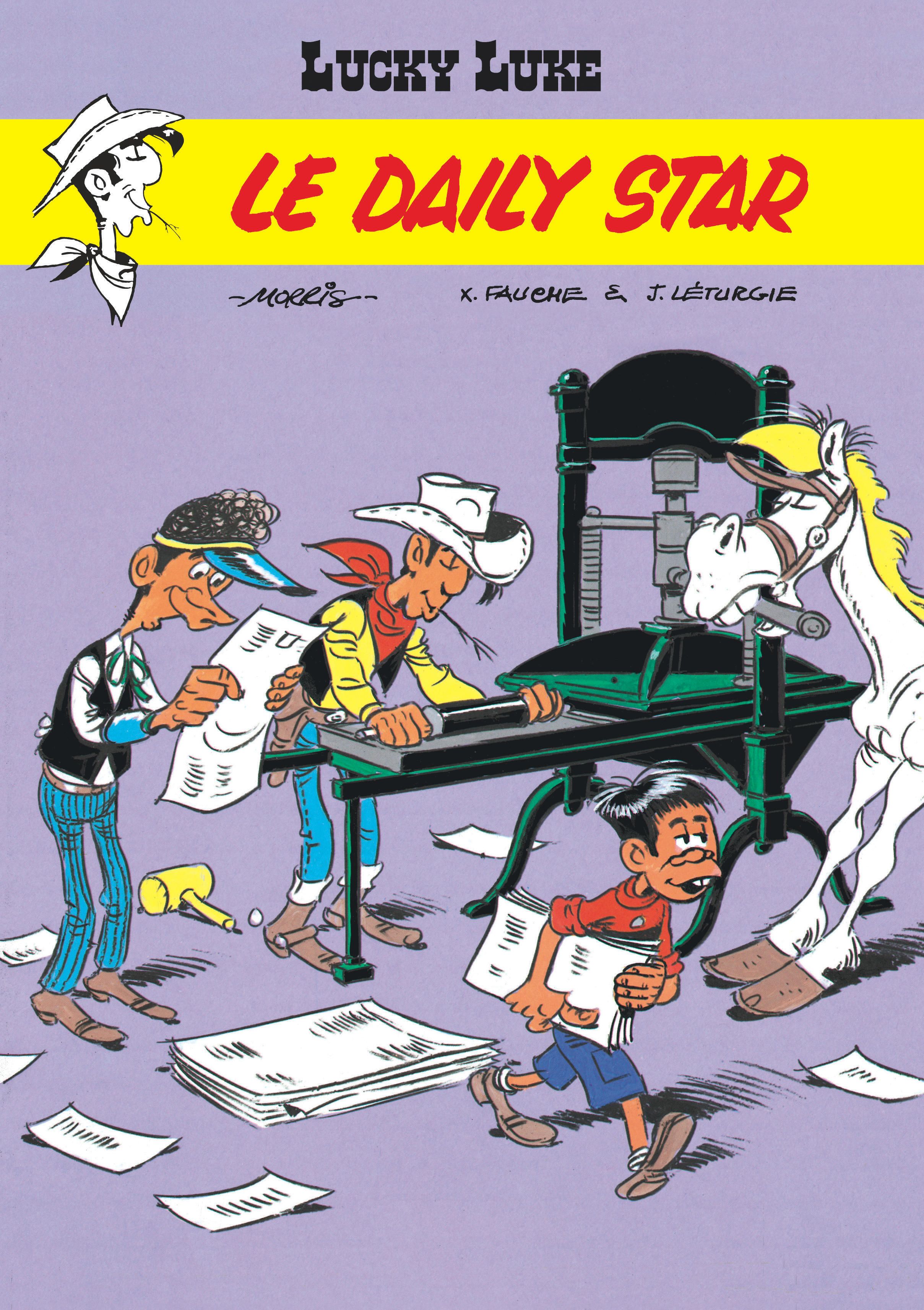 Lucky luke - tome 23 - le daily star