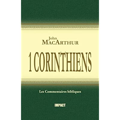 1 CORINTHIENS - COMMENTAIRES BIBLIQUES
