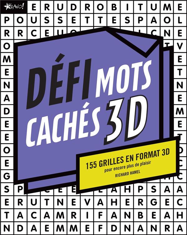 DEFI MOTS CACHES 3D - 155 GRILLES EN FORMAT 3D POUR ENCORE PLUS DE PLAISIR