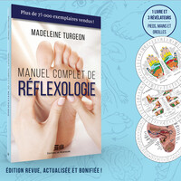 MANUEL COMPLET DE REFLEXOLOGIE - COFFRET LIVRE + 3 REVELATEURS
