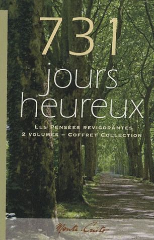 731 JOURS HEUREUX - LES PENSEES REVIGORANTES (COFFRET 2 VOLUMES)