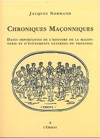 CHRONIQUES MACONNIQUES