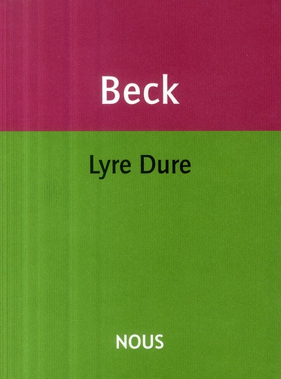 LYRE DURE (+CD)