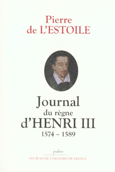 JOURNAL DU REGNE D'HENRI III
